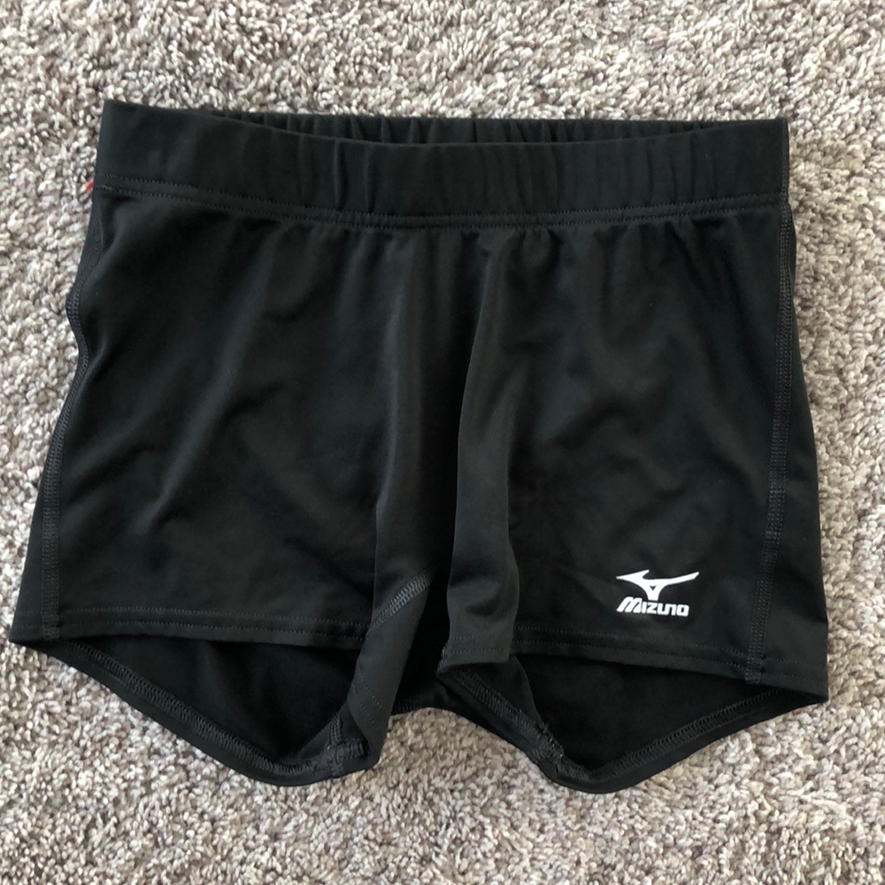 Black Mizuno Spandex Compression shorts
